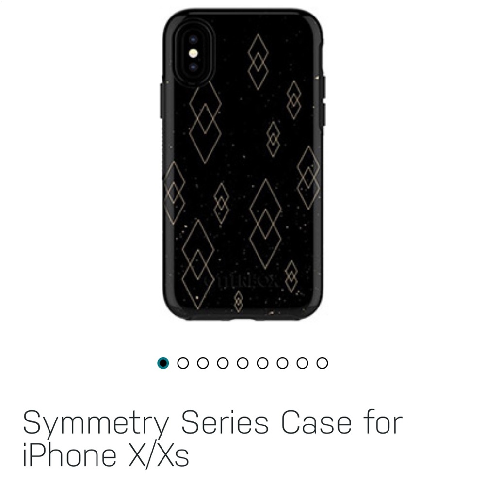 iPhone XS case black diamond brand new